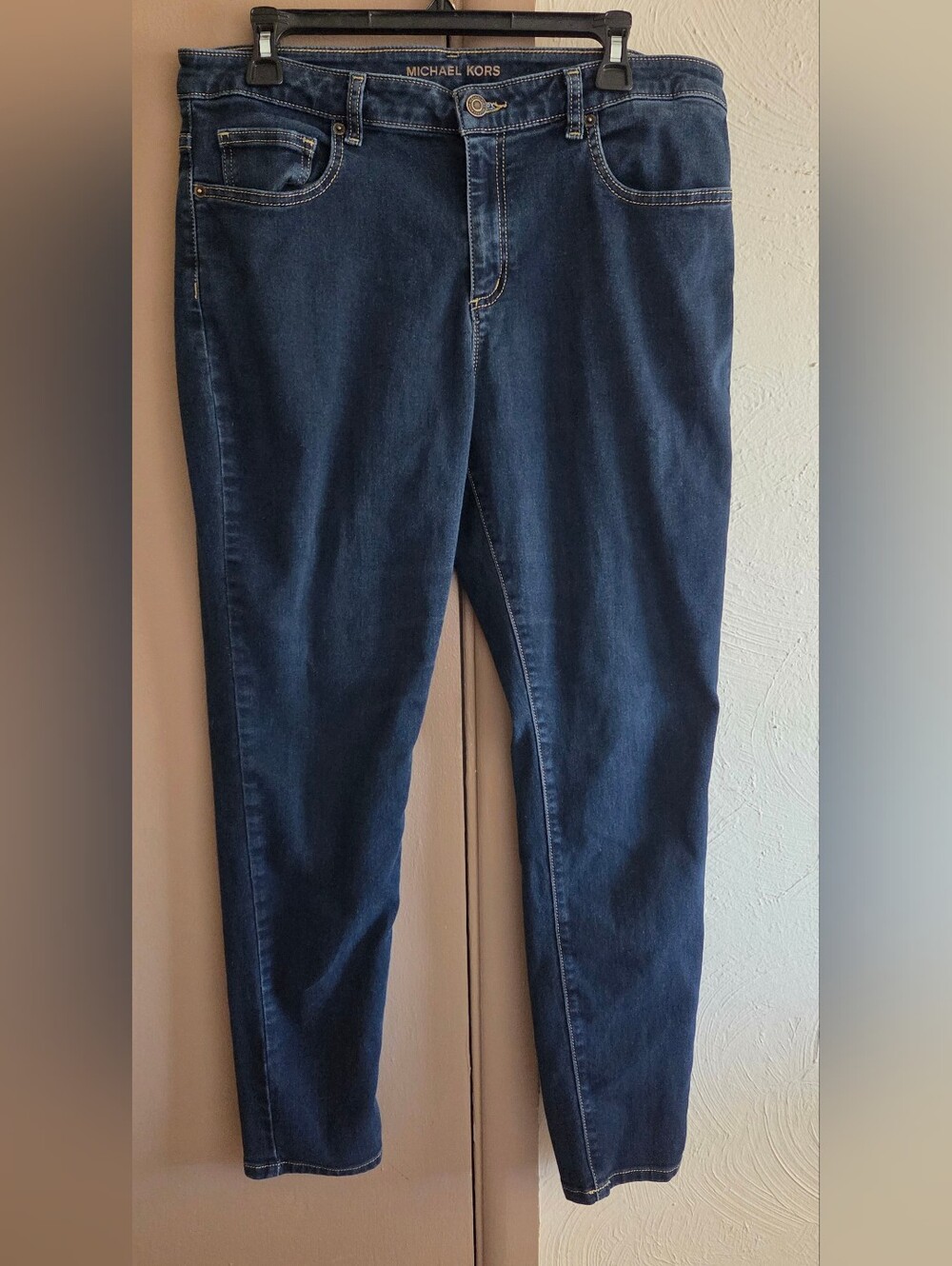 Michael Kors Dark Blue Women's Skinny Jeans Size 14